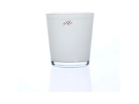 Topf Orchidee mit Ring Cream Ø 12,5 cm / Höhe 13 cm