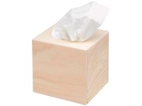 Holz-Tissue-Box Kiefer FSC® (HxBxT) 14 x 12,5 x 13,5 cm