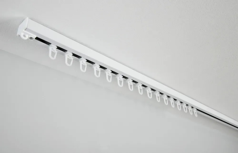 Coulisseau De Rideau Avec œillet Pour Rail Aluminium 4 Mm - Marque Fera - Blanc - Neuf