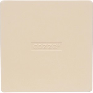 Cozze Pizzastein, 42,5x42,5 cm, aus Cordierit für knusprige Pizza.