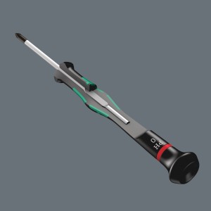 Tournevis Wera Kraftform Micro PH0, élément du jeu de 12 pièces pour mécanique de précision.