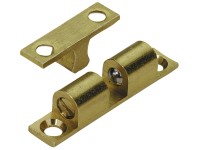 Kugelschnäpper matt Messing 60 x 11 mm