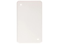 Abdeckplatte Basico Hager Weiss 86 x 146 mm Gr. 1+1