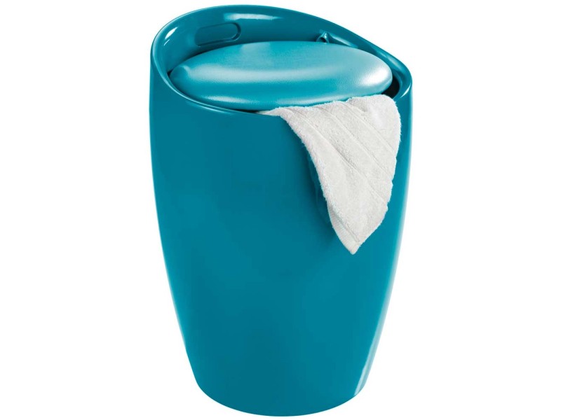 Wenko Sgabello WC Secura plastica Bianco (HxLxP) 20,5 x 48 x 33,5 cm