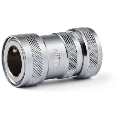 Neomatic Pro Ventilkupplung Messing verchromt M22x1 1/2" 3/4" Ø 16,5 mm