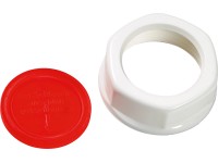 Verschlusskappe Siphon Weiss 33,3 mm (G 1)