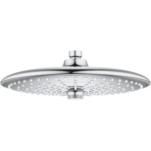 Soffione doccia Grohe Vitalio Joy 260 cromato con tre getti.