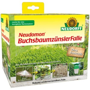 Neudorff Neudomon Piège à Pyrale du Buis : Piège pour le contrôle de l'infestation sans insecticides, suffisant pour 200 m².