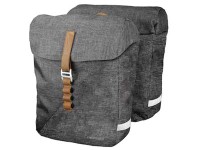 Racktime Doppelseitentasche Heda Grau 2 x 12 l