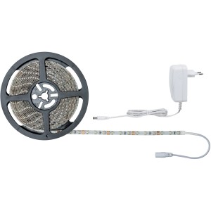 Paulmann SimpLED set striscia LED, 5 m, bianco freddo, su bobina con alimentatore.
