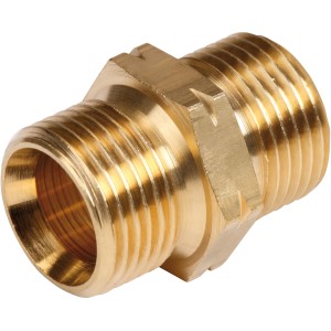 Double raccord en laiton Rothenberger, filetage 2x G3/8L, accessoire de soudure.