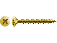 Spax Pozi Stahl gehärtet Gelb 4,5 x 25 mm / 15 Stk.