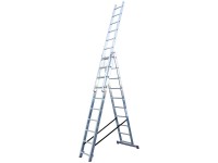 Krause Vielzweck-Leiter Corda Alu 3 x 10 Sprossen