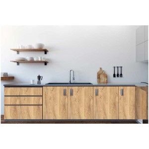 D-c-fix Klebefolie Ribbeck Oak auf Küchenschränken, Holzoptik, 45cm breit.