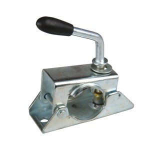 Morsetto Unitec per ruota di supporto/supporto, adatto per accessori rimorchio.