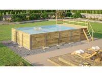 Weka Massivholzpool 595 Blau Gr. 2 Weka Massivholzpool 595 Blau Gr. 2