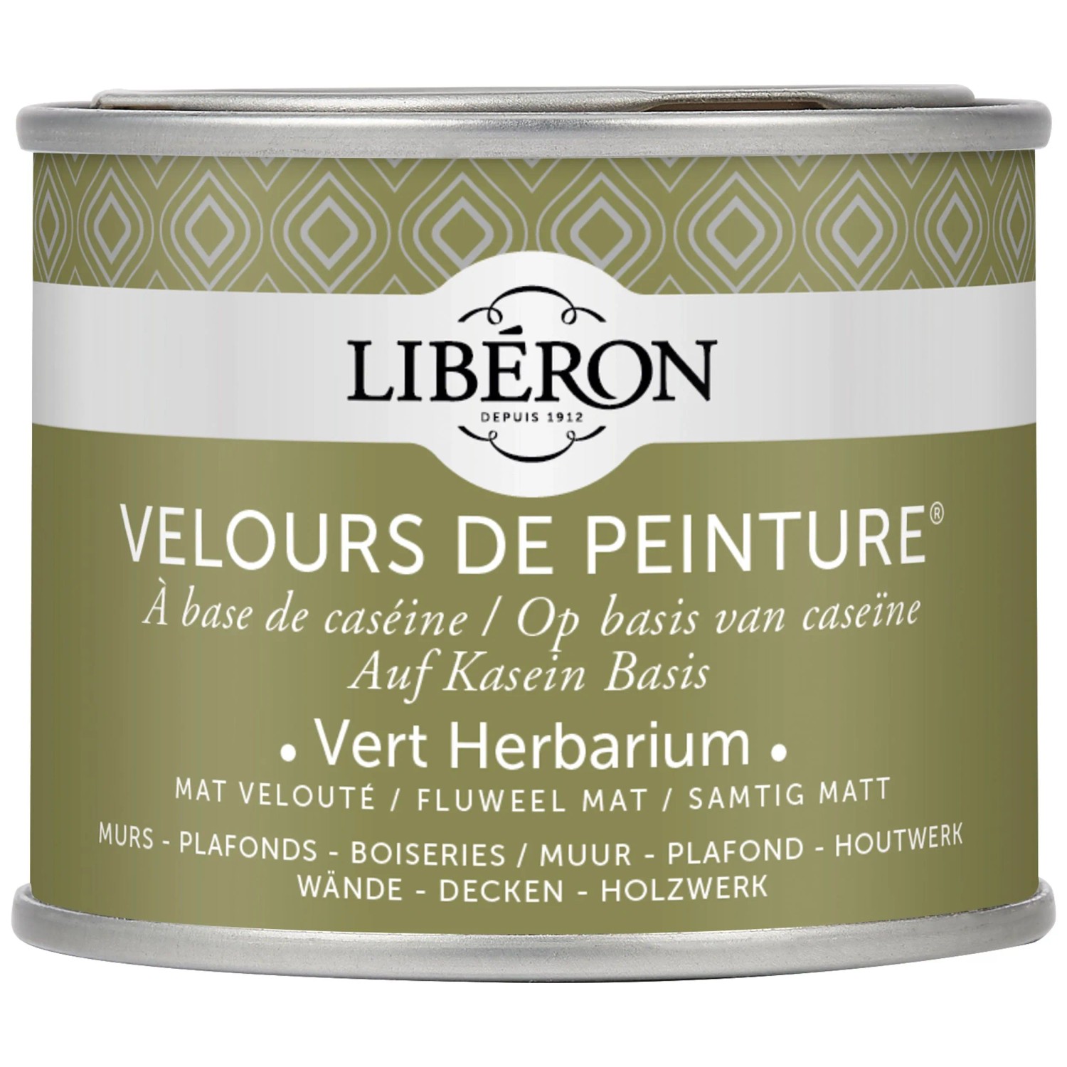 Liberon Wandfarbe Velours de Peinture Grün Herbarium 125 ml