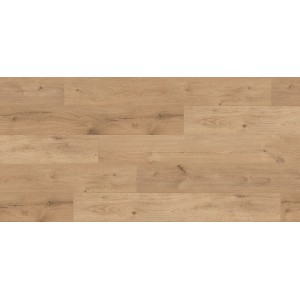 Kaindl Excellent Laminé 8 mm Chêne Ferrara Beachlin. Revêtement de sol stratifié avec structure bois aspect chêne clair.