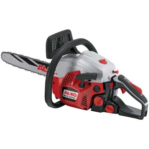 Tronçonneuse thermique Al-Ko BKS 4040 rouge-gris avec lame de 40 cm.