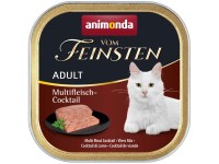 Vom Feinsten Katzen-Nassfutter Adult Fleisch-Cocktail je je 100 g / 32 Stk.