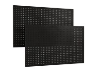 AR Shelving Pro Series Lochwand Anthrazit 100 x 60 cm / 2er-Set