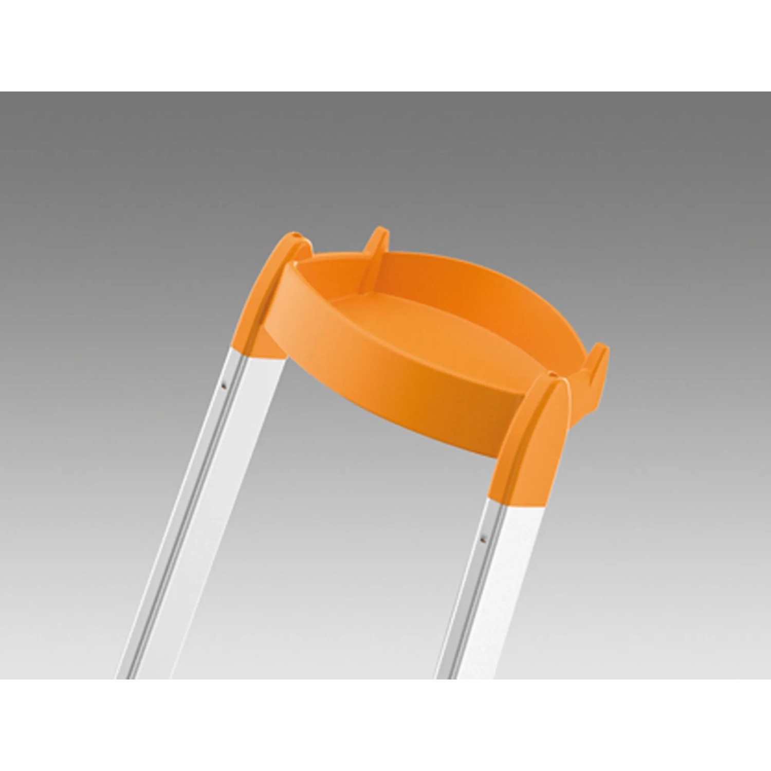 Scaletta Pieghevole 5 Gradini Con Rampa Di Sicurezza - Antiscivolo, Portata 150 Kg, Acciaio, 152x87x39 Cm
