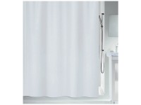Spirella Textilduschvorhang Maya Weiss 180 x 200 cm Spirella Textilduschvorhang Maya Weiss 180 x 200 cm
