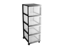 Rotho Schubladensystem Optimo 4 Schübe