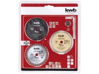 KWB Mini-Kreissägeblatt-Set Ø 89 mm / 5-tlg.