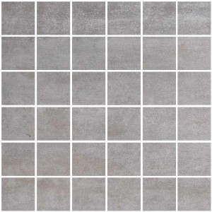 Mosaico Vabene Allora Due Grigio, 30x30 cm, in gres porcellanato per interni ed esterni.
