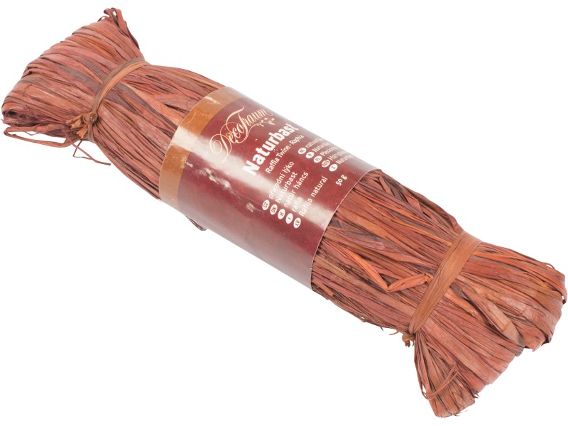 Heyda Naturbast Braun - 30m Bast Für Geschenke & Deko