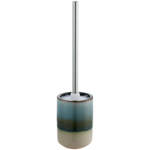 Diaqua Set WC Ruen Brun-Aqua : Brosse WC en céramique avec support brun-aqua.