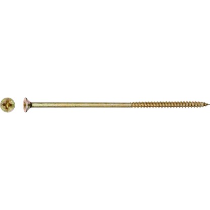 LUX-TOOLS vite universale testa svasata Ø 6 x 180 mm intaglio a croce PZ 50 pz