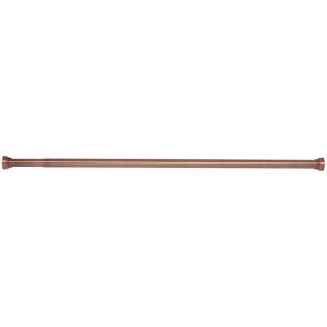 Barre de douche Spirella Kreta Copper, barre de douche extensible en aluminium, 125-220 cm.