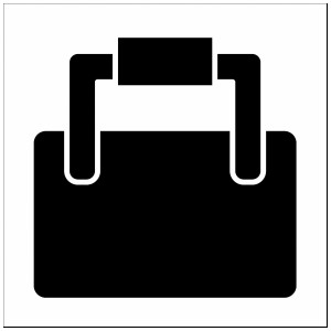 Symbole : Sac noir pour kit de compresseur d'air Einhell, accessoires de compresseur.