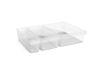 Rotho Kühlschrank-Organizer Loft 3-tlg.