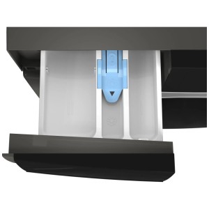 Dettaglio del vano detersivo della lavatrice Sharp ES-WNFL014CADA-CH Espresso Gray
