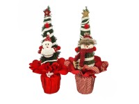 Chamaecyparis Xmas Friends assortiert Topf Ø 13 cm / Höhe 37 cm / 1 Stk.
