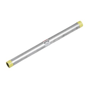 Nipplo per tubi zincato, 41,9 mm (R 1 1/4), 600 mm, per pompe e impianti idrici domestici.