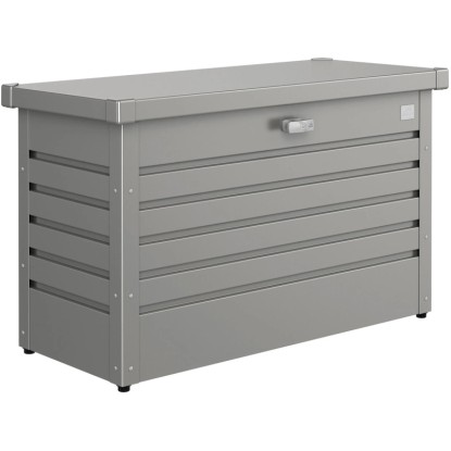 Baule da esterno Biohort 101x46x61 cm grigio quarzo metallizzato