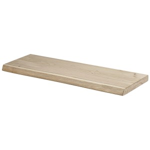 Regalbrett Lite Nature aus Eichenholz, 600x200x25 mm, für stilvolle Aufbewahrung.
