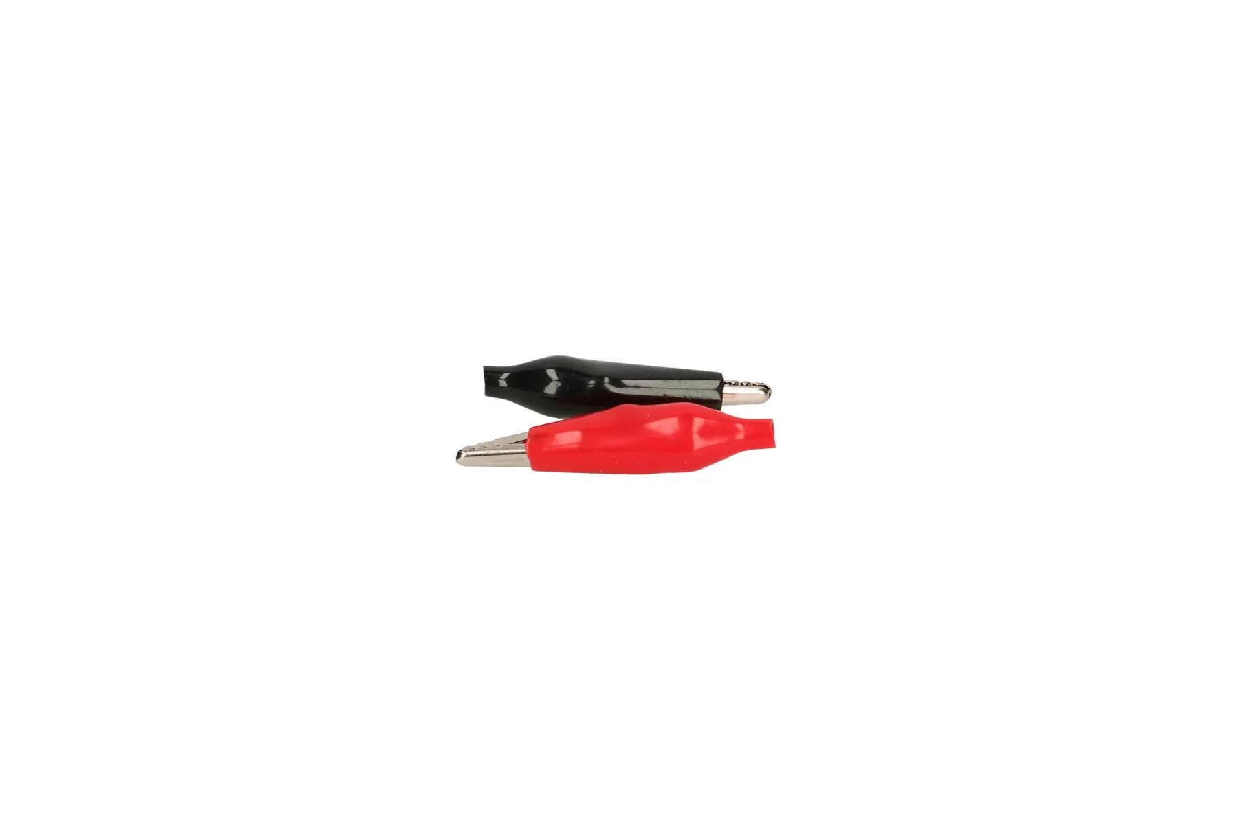 Simsky 4er-Set Isolierte Krokodilklemmen – Vernickeltes Kupfer, 2 Mm Bananenbuchse, Schwarz/rot, Für Multimeter & Prüfspitzen, 6 Mm Öffnung, 10 A