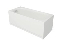 Cersanit Badewanne Octavia Acryl Weiss rechteckig 160 x 70 cm