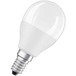 Osram LED-Lampe Tropfenform E14 RGBW mit Fernbedienung, 40W, 470lm.