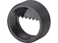 Hettich Spiegelaufhänger Ø 20 x 10 mm Kunststoff Schwarz 4 Stk.