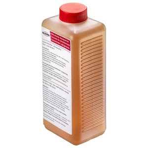 Alduro concentrato di lubrorefrigerante, flacone da 1 litro per la lavorazione di acciaio, metalli non ferrosi e ghisa.