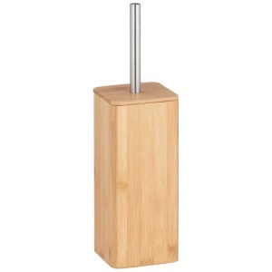 Wenko Ensemble WC Bambusa en bambou, aspect naturel.