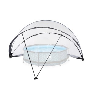 Couverture de piscine Exit ECO Ø 460 cm pour piscines hors sol, protège de la saleté et réchauffe l'eau.