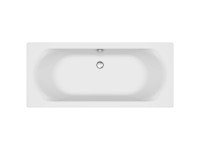 Cersanit Badewanne City Acryl Weiss ohne Schürze (HxBxT) 43 x 170 x 75 cm