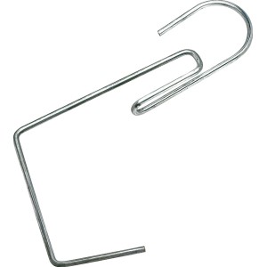 Support de jardinière en fil d'acier, facile à installer sans vis.